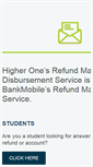 Mobile Screenshot of higherone.com